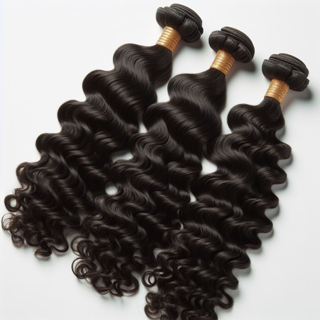 Deep Wave Hair Bundle Deal (Set of 3 Bundles)