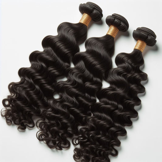 Deep Wave Hair Bundle Deal (Set of 3 Bundles)